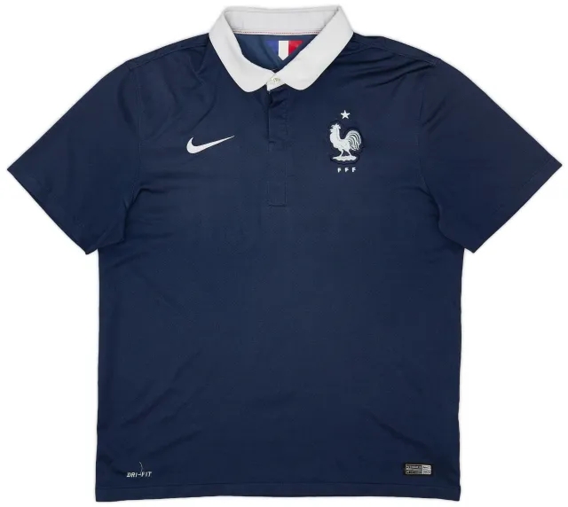 Nike 2014-15 France Home Shirt - 6/10 - (L)