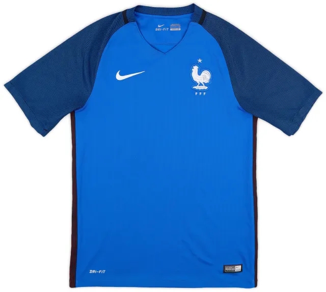 Nike 2016-17 France Home Shirt - 8/10 - (S)
