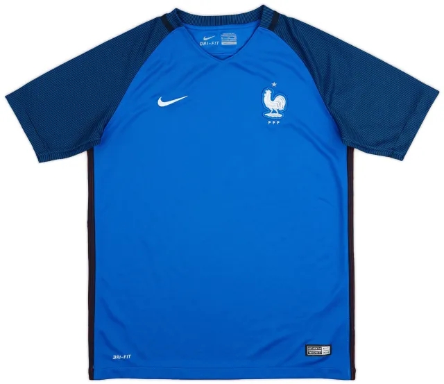Nike 2016-17 France Home Shirt - 10/10 - (XL.Boys)