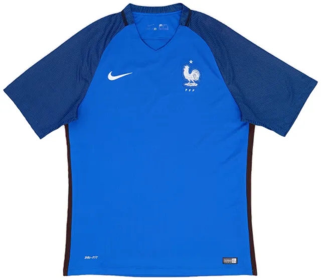 Nike 2016-17 France Home Shirt - 8/10 - (XL)