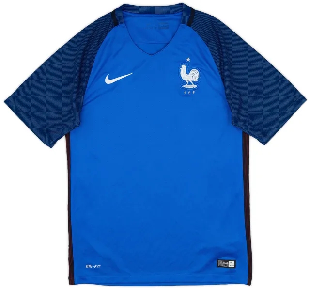 Nike 2016-17 France Home Shirt - 8/10 - (S)