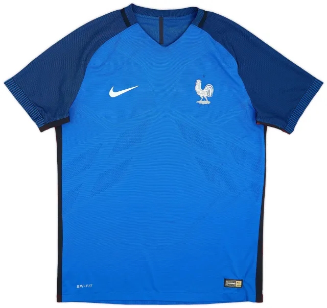 Nike 2016-17 France Authentic Home Shirt - 6/10 - (L)