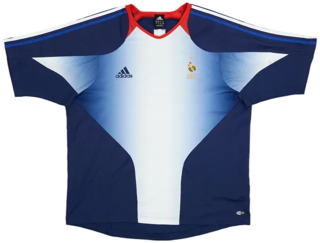 2004-06 France adidas Training Shirt - 7/10 - (XXL)