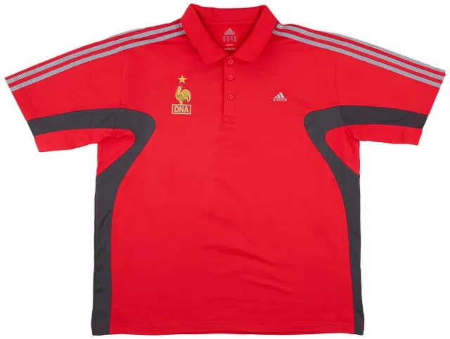 2005-06 France adidas Polo Shirt - 8/10 - (XXL)