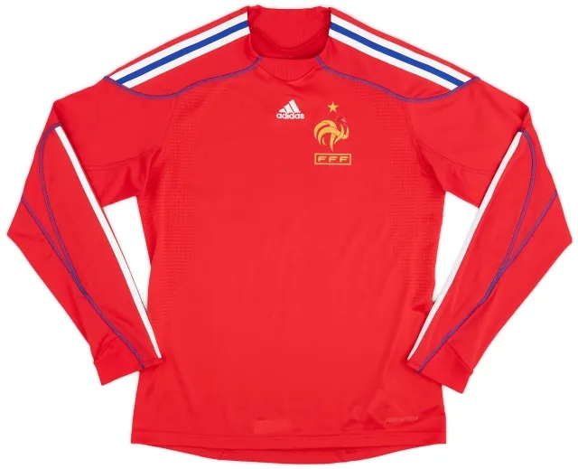 2009-10 France adidas Formotion Training L/S Shirt - 7/10 - (M)