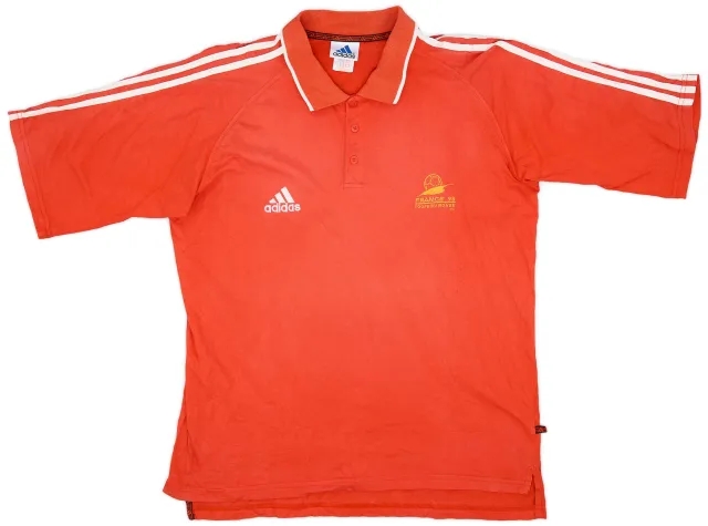 1998 adidas 'Coupe De Monde' Polo Shirt - 5/10 - (XL)