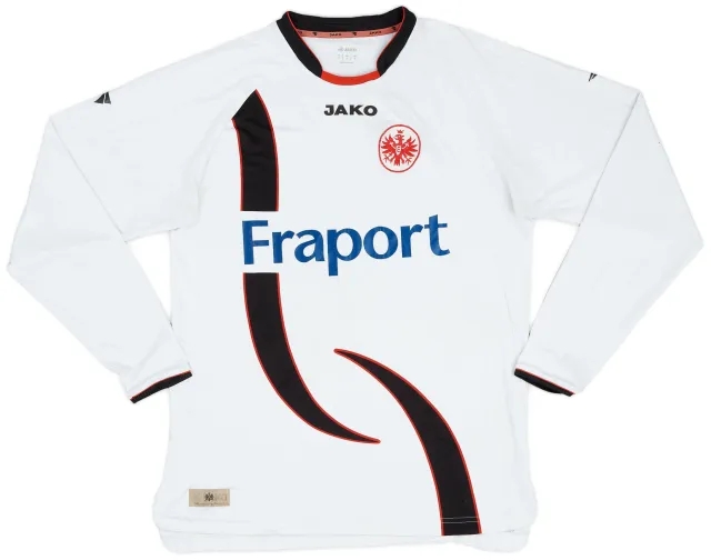 Jako 2008-11 Eintracht Frankfurt Away L/S Shirt - 7/10 - (S)