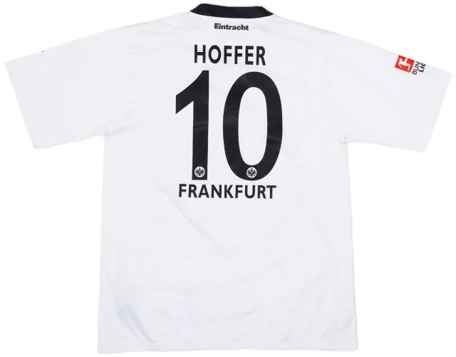 Jako 2011-12 Eintracht Frankfurt Away Shirt Hoffer #10 - 7/10 - (L)
