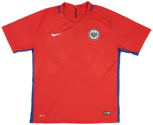 Nike 2016-17 Eintracht Frankfurt Authentic Away Shirt - 9/10 - (XL)