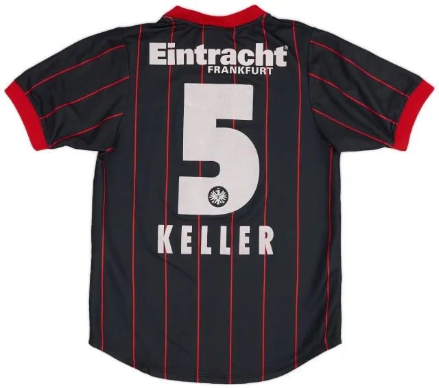 Jako 2003-05 Eintracht Frankfurt Home Shirt Keller #5 - 5/10 - (XS)