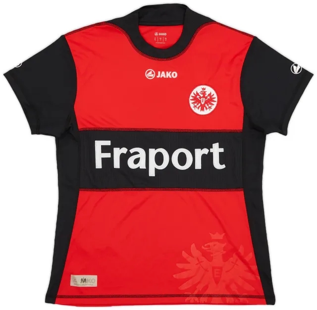 Jako 2009-10 Eintracht Frankfurt Home Shirt #3 - 7/10 - (M)