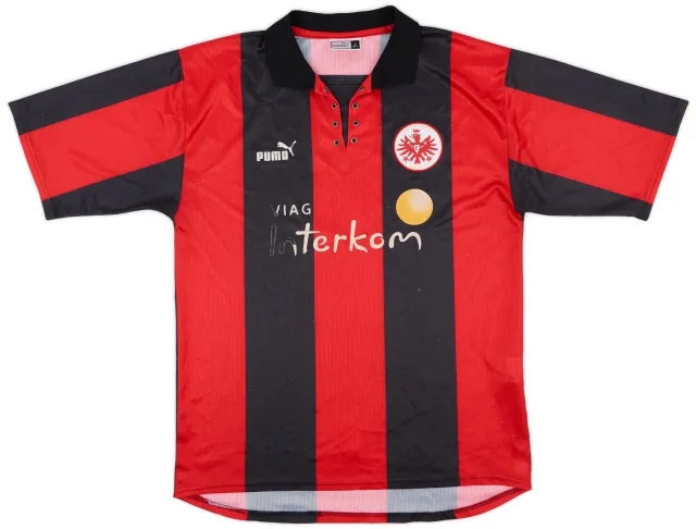 Puma 1999-00 Eintracht Frankfurt Centenary Home Shirt - 4/10 - (L)