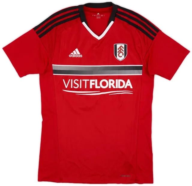 adidas 2016-17 Fulham Away Shirt #18 - 9/10 - (S)