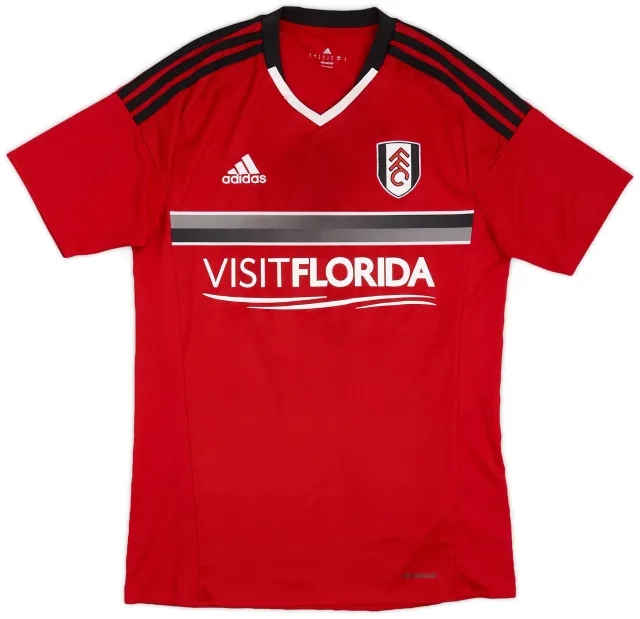 adidas 2016-17 Fulham Away Shirt #15 - 9/10 - (S)