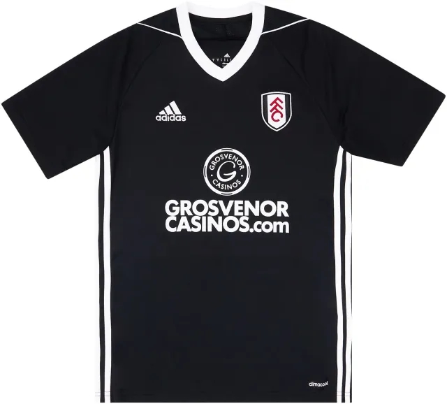 adidas 2017-18 Fulham Away Shirt #9 - 8/10 - (S)