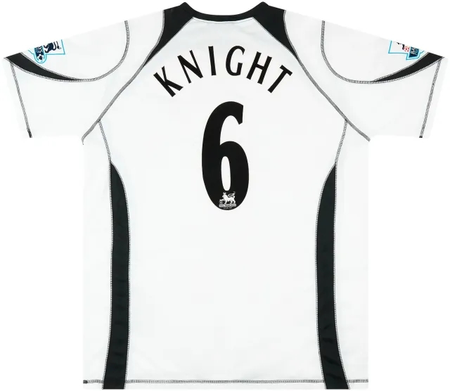 2006-07 Fulham Match Issue Home Shirt Knight #6