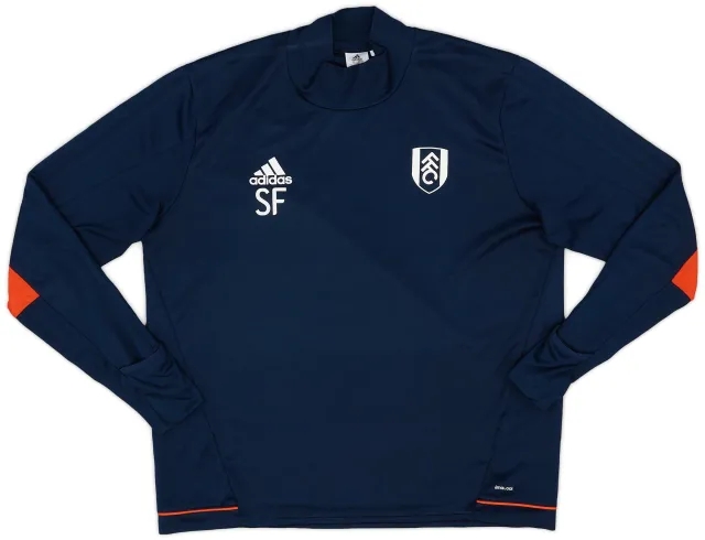 2017-18 Fulham Staff Issue adidas Training Top - 8/10 - (XL)