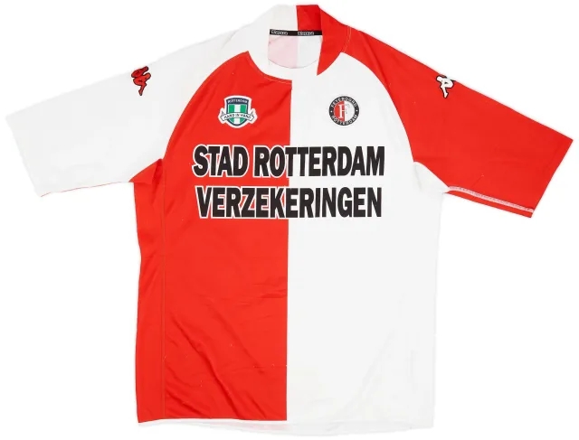 Kappa 2003-04 Feyenoord Home Shirt - 7/10 - (XXL)