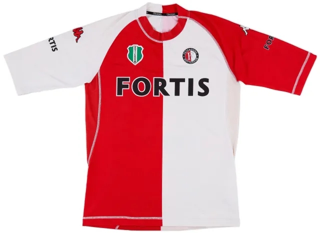 Kappa 2004-05 Feyenoord Home Shirt - 7/10 - (XXL)