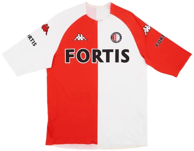 Kappa 2006-07 Feyenoord Player Issue Home Shirt - 8/10 - (L)