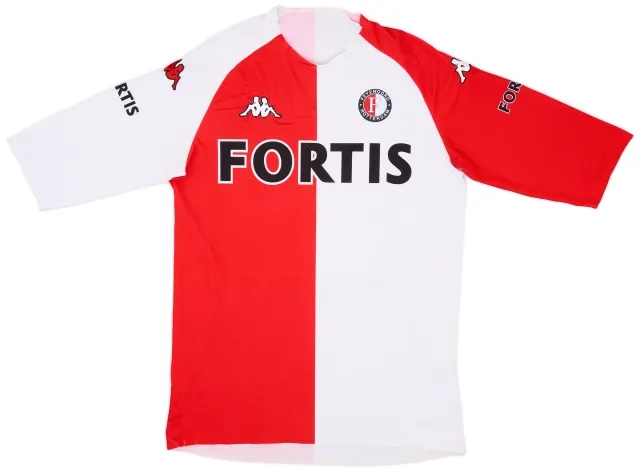Kappa 2006-07 Feyenoord Player Issue Home Shirt - 8/10 - (YXXXL)