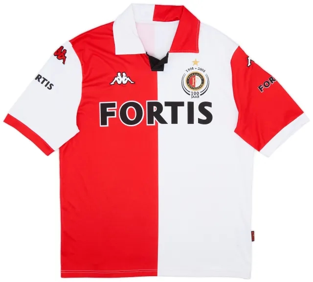 Kappa 2008-09 Feyenoord Home Shirt - 8/10 - (XXL)