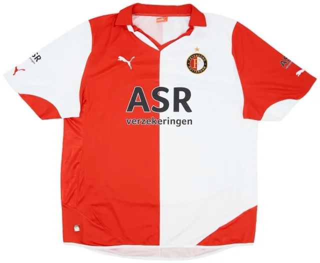 Puma 2009-10 Feyenoord Home Shirt - 8/10 - (XXL)