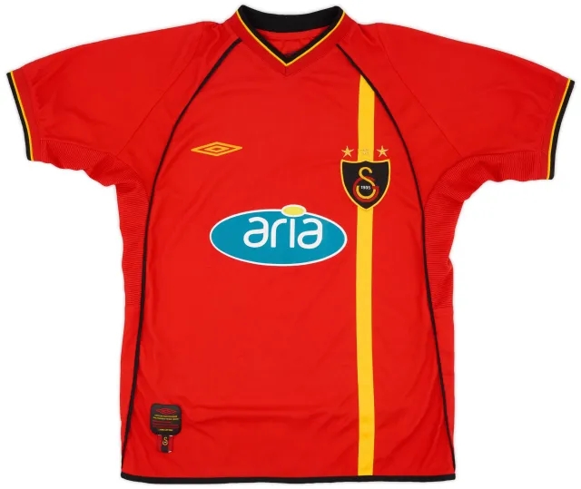 Umbro 2002-03 Galatasaray Home Shirt - 8/10 - (S)