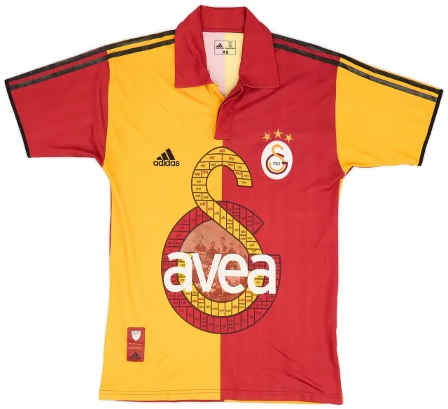 adidas 2005-06 Galatasaray Home Shirt - 5/10 - (XS)