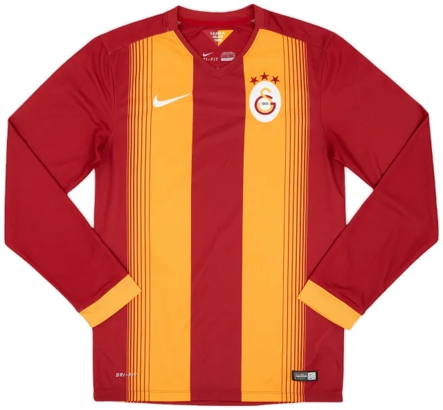 Nike 2014-15 Galatasaray Home L/S Shirt - 9/10 - (S)