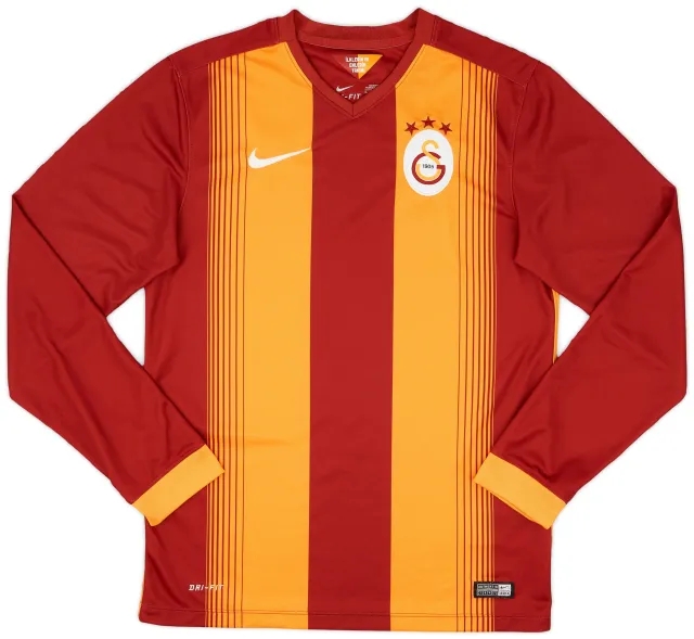 Nike 2014-15 Galatasaray Home L/S Shirt - 9/10 - (S)