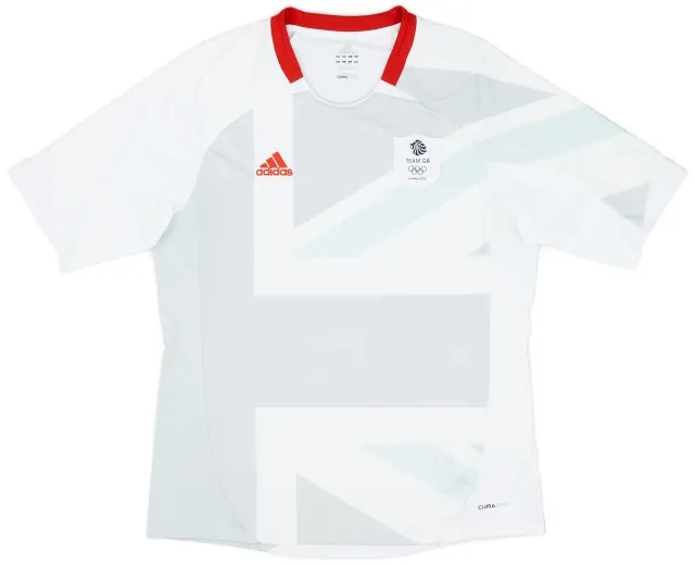 adidas 2012 Team GB Olympic Away Shirt - 7/10 - (L)