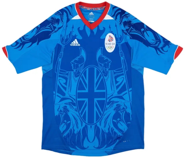 adidas 2011 Team GB Olympic 'Limited Edition' Home Shirt - 5/10 - (L)