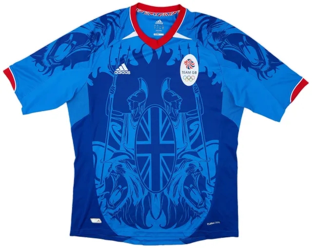 adidas 2011 Team GB Olympic 'Limited Edition' Home Shirt - 9/10 - (L)