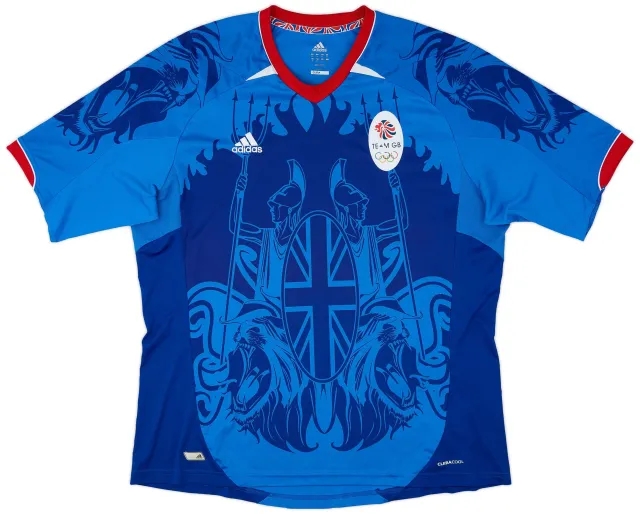 adidas 2011 Team GB Olympic 'Limited Edition' Home Shirt - 6/10 - (XXL)