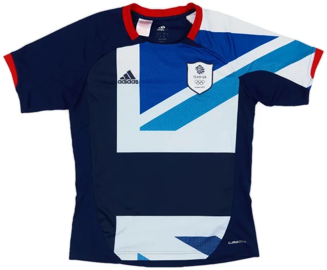 adidas 2012 Team GB Olympic Home Shirt - 5/10 - (XL.Boys)