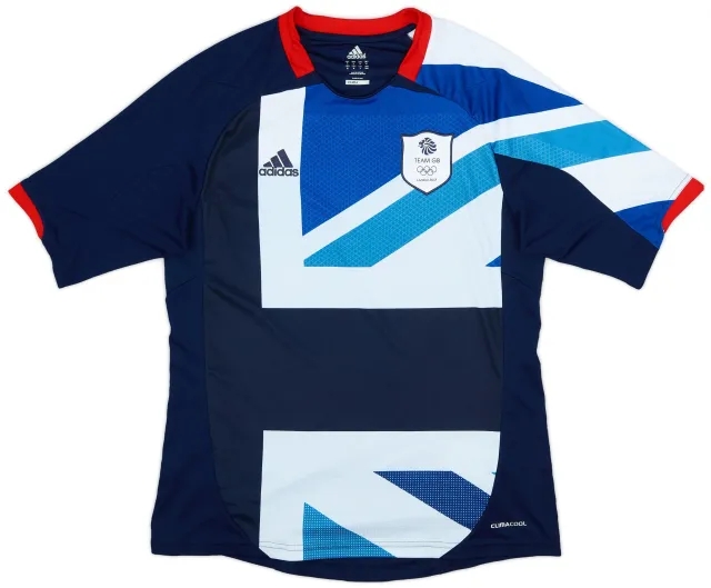 adidas 2012 Team GB Olympic Home Shirt - 7/10 - (M)