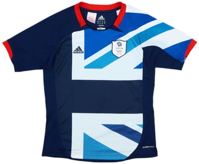 adidas 2012 Team GB Olympic Home Shirt - 6/10 - (M.Boys)