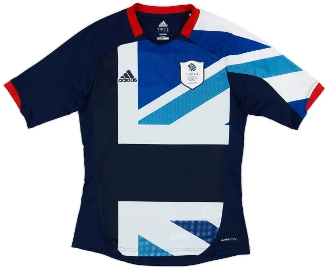 adidas 2012 Team GB Olympic Home Shirt - 9/10 - (S)