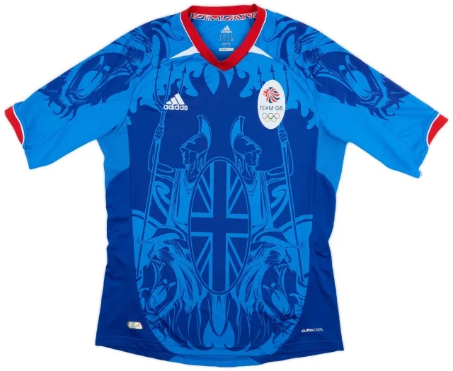 adidas 2011 Team GB Olympic 'Limited Edition' Home Shirt - 9/10 - (M)