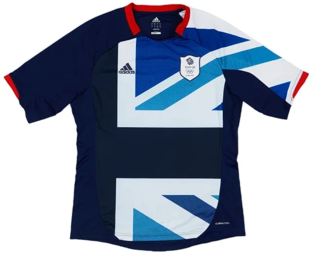 adidas 2012 Team GB Olympic Home Shirt - 9/10 - (L)