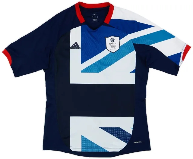 adidas 2012 Team GB Olympic Home Shirt - 8/10 - (M)