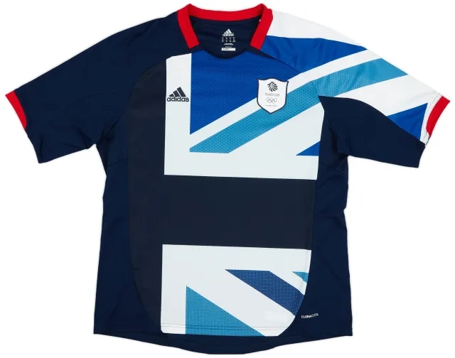 adidas 2012 Team GB Olympic Home Shirt - 9/10 - (XL)