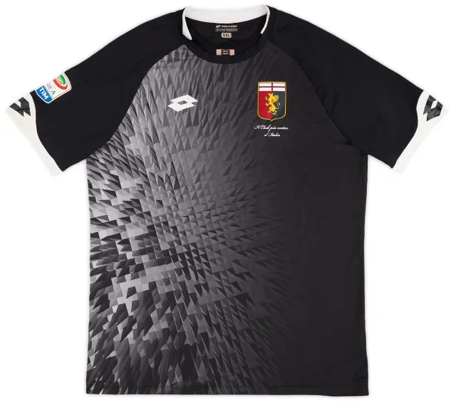 Lotto 2017-18 Genoa GK S/S Shirt - 7/10 - (XXL)