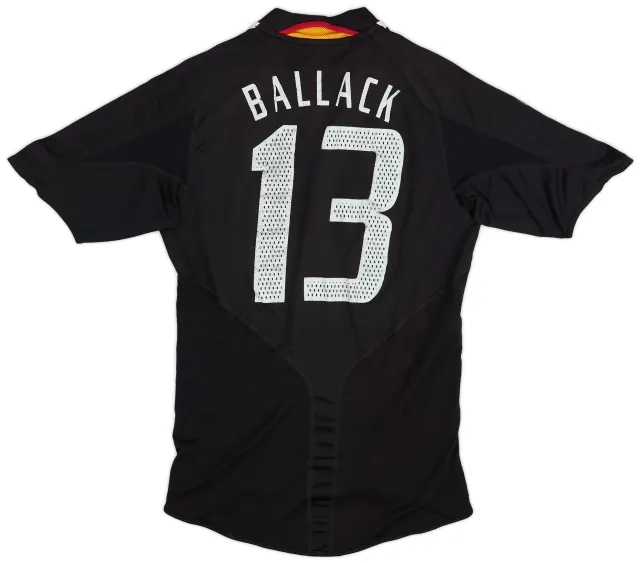 adidas 2004-06 Germany Away Shirt Ballack #13 - 6/10 - (S)