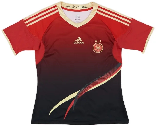 adidas 2011-12 Germany Women's Player Issue Away Shirt - 9/10 - (Women's M)