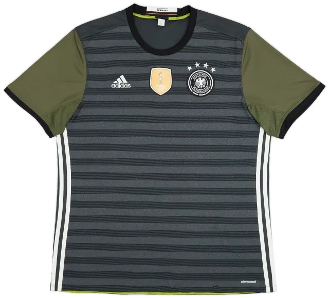 adidas 2015-17 Germany Away Shirt - 9/10 - (L)
