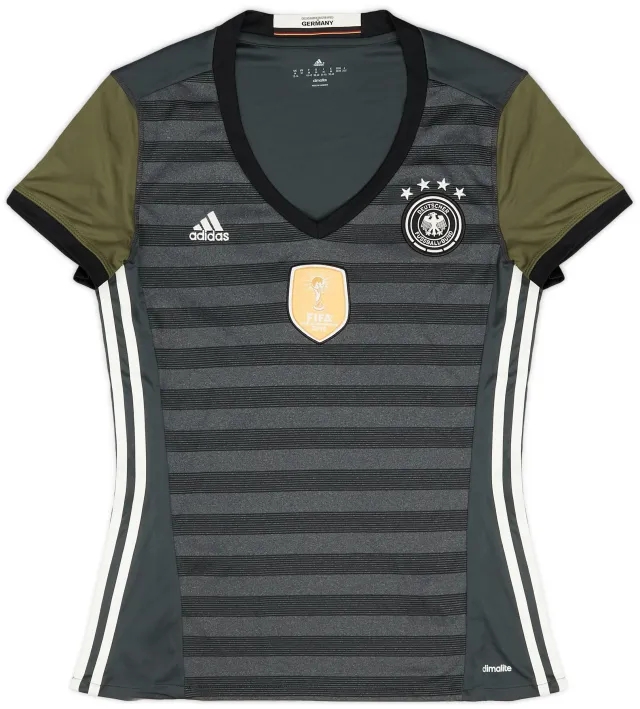 adidas 2015-17 Germany Away Shirt - 8/10 - (Women's M)