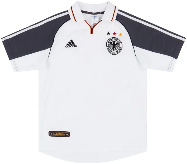 adidas 2000-02 Germany Home Shirt - 8/10 - (XL.Boys)