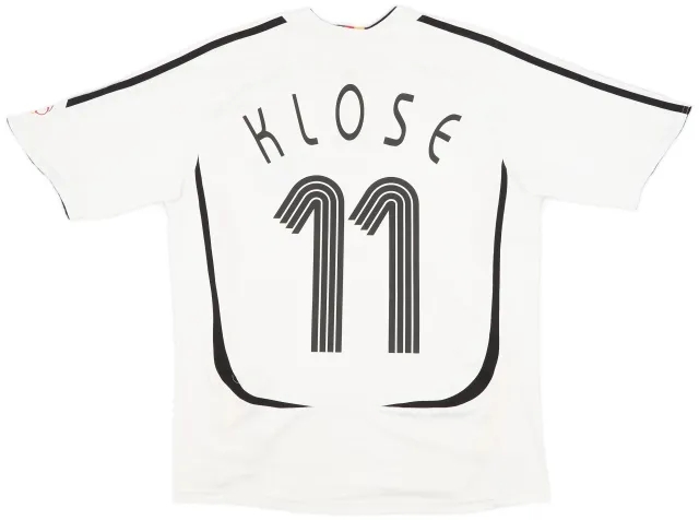 adidas 2005-07 Germany Home Shirt Klose #11 - 6/10 - (XL.Boys)